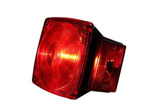 MAXXHAUL lights installed on utility trailer demonstrating road-ready visibility