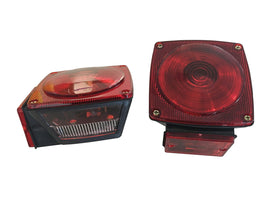 MAXXHAUL license plate bracket with lamp illuminating plate for legal compliance