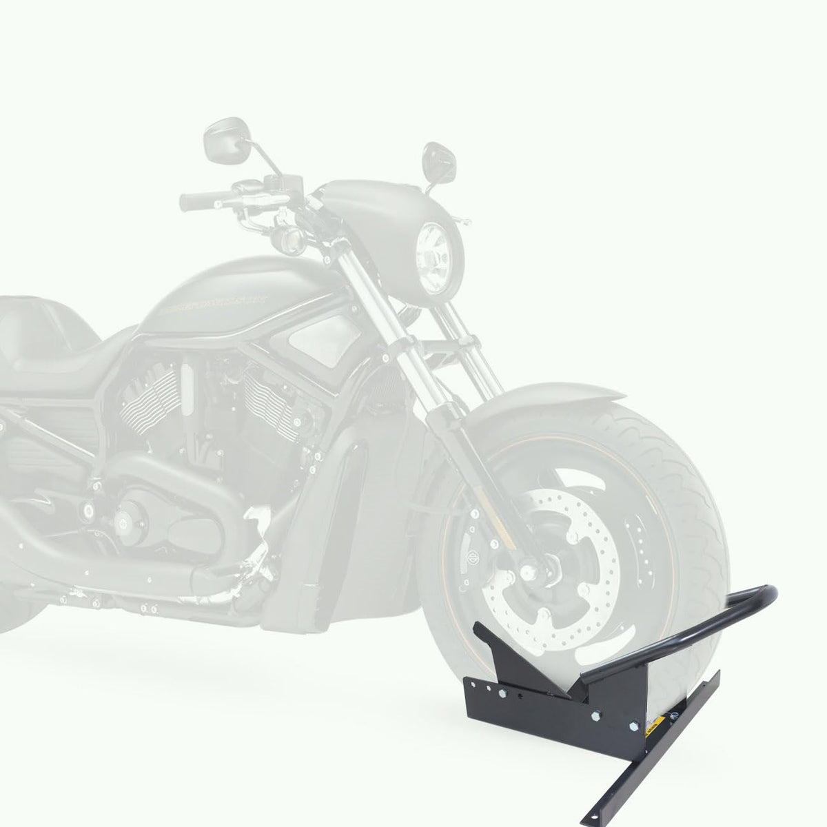 MaxxHaul installed in garage with bike showing organized safe storage benefit