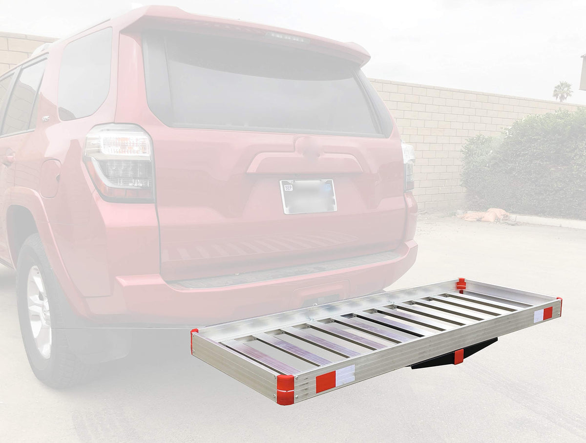 MAXXHAUL reflector and red corner detail improving visibility and roadside safety