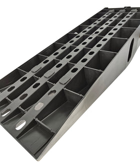 MAXXHAUL rubber base detail reducing ramp movement and slipping on garage floor