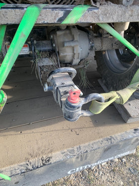 MAXXHAUL size comparison with standard ball mount for scale
