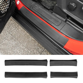 Maxzina front view of sill protector showing precise fit and protection