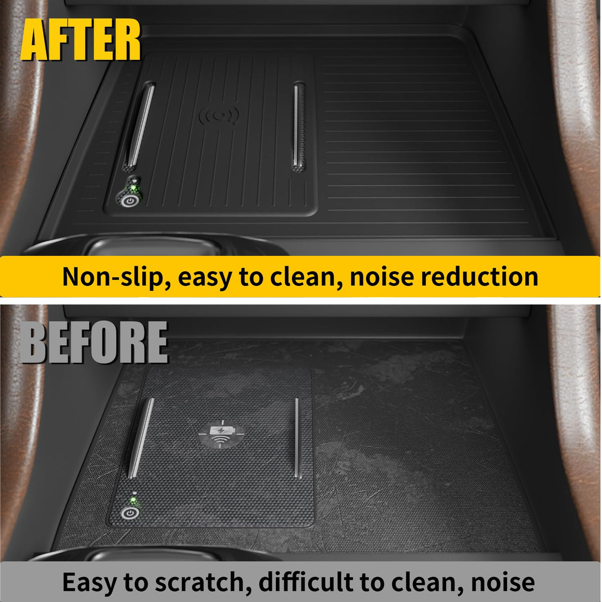 Maxzina close-up of silicone texture for anti-slip grip and durability