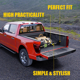 Maxzina divider with rubber bed mat showing compatibility and protection benefit