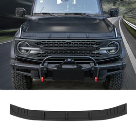 Maxzina front view hood protector showing coverage and clean fit benefit