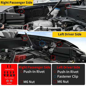 Maxzina installation in progress on driver side demonstrating easy no-drill fitment