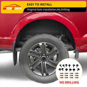 Maxzina installation point showing original holes for drill-free mounting convenience
