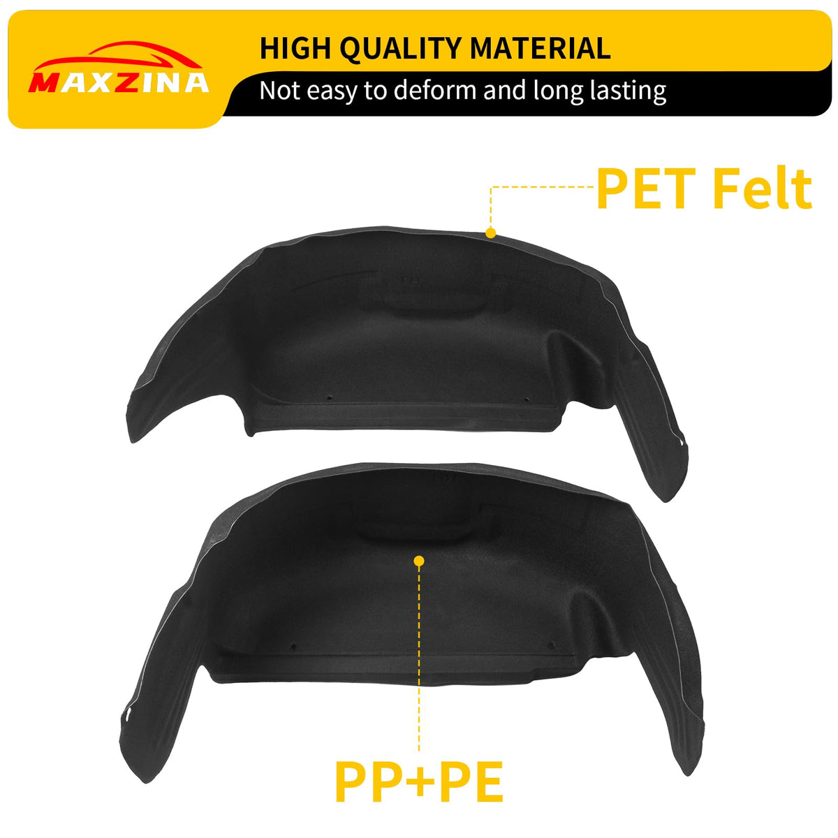 Maxzina installed on truck rear arch illustrating factory-style coverage and clean look