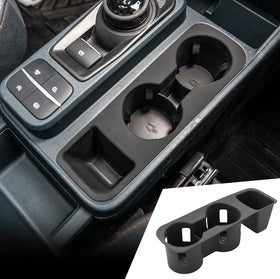 Maxzina front view of cup holder insert showing clean fit and protection