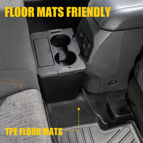Maxzina top view showing integrated cup holders for added convenience