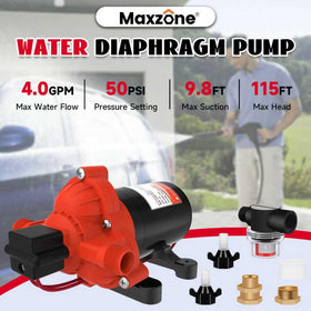MAXZONE top view showing pressure switch and easy maintenance access