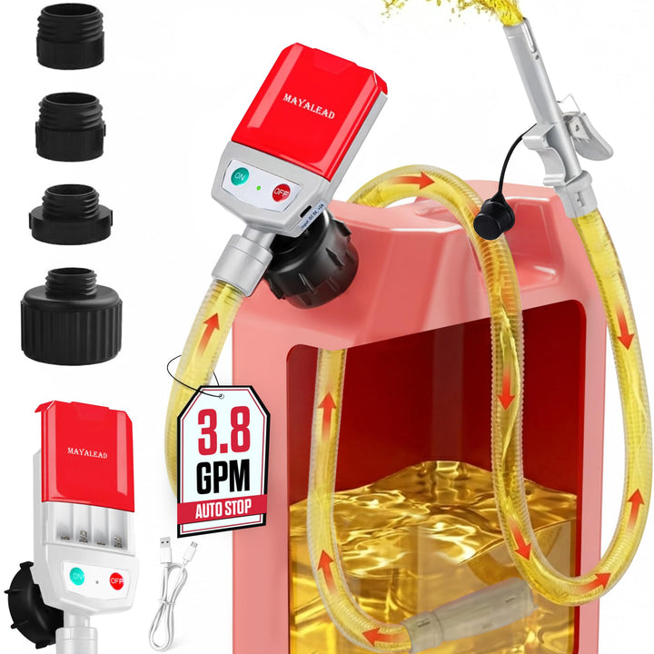 MAYALEAD front view showing pump body and nozzle for clear identification and portability