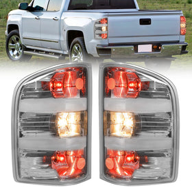 MAYELLO chrome taillight front face showing clean OEM replica fit and finished look