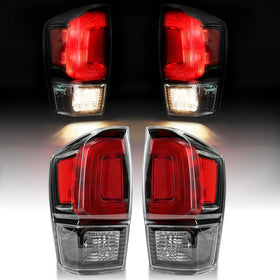 MAYELLO front view of tail light pair showing sleek styling and easy fit
