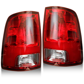 MAYELLO front view tail light showing factory-fit lens and restored appearance