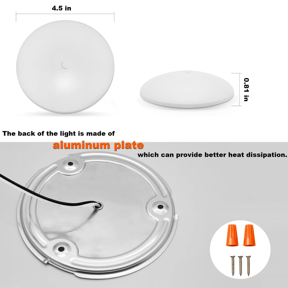 MayJazz size scale with hand showing slim 0.81-inch profile for low-clearance spaces