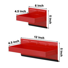 Mayouko 6-inch tray top view with screws and small tools for quick sorting