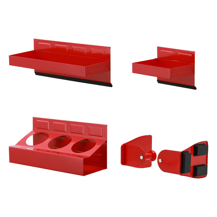 Mayouko front view mounted on toolbox showing organized storage and easy access