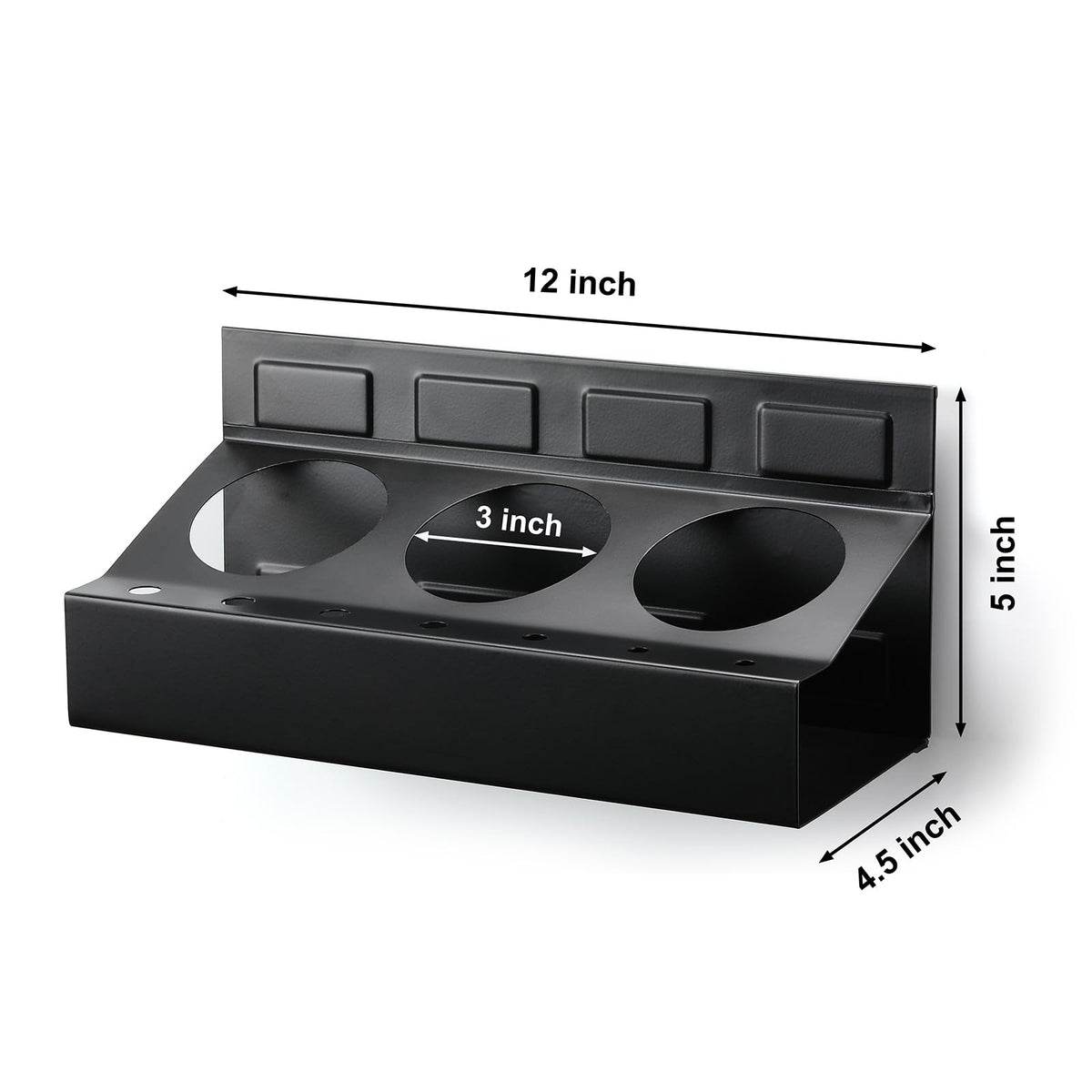 Mayouko size comparison with common hand tools to show tray capacity