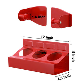 Mayouko spray-can holder with three cans upright for stable, visible storage
