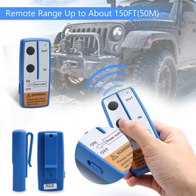MaySpare lifestyle shot of truck winching on trail showing real-world usability and reliability