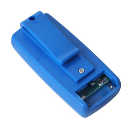 MaySpare remote held in a gloved hand showing ergonomic control for off-road use