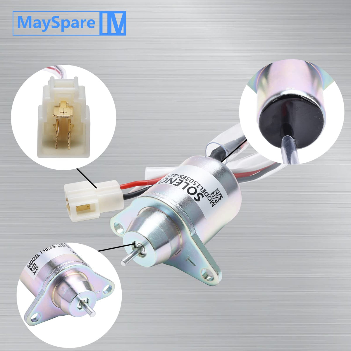 MaySpare electrical socket detail showing 12V connector for simple wiring match