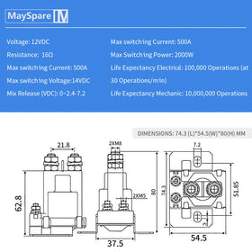 MaySpare close-up of copper contact terminals showing durable connection benefit