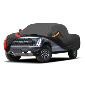 MBLCOOVERS front view on a pickup showing full coverage and weather protection