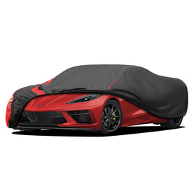 MBLCOOVERS front view showing full coverage and paint protection