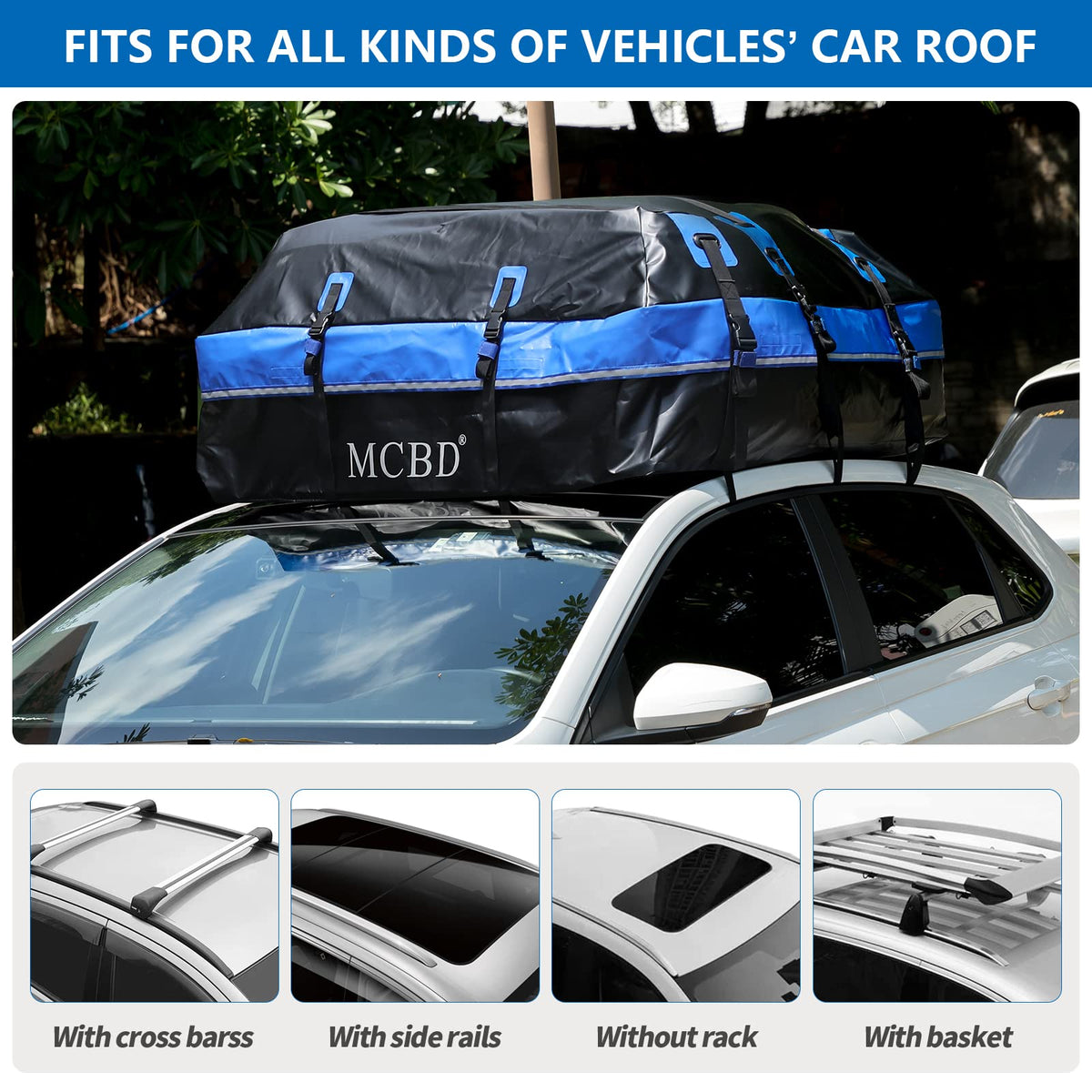 MCBD anti-slip mat with door hooks arranged to show secure, no-scratch attachment