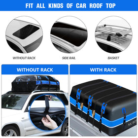 MCBD packed interior showing 40 cu ft capacity for suitcases and gear benefit