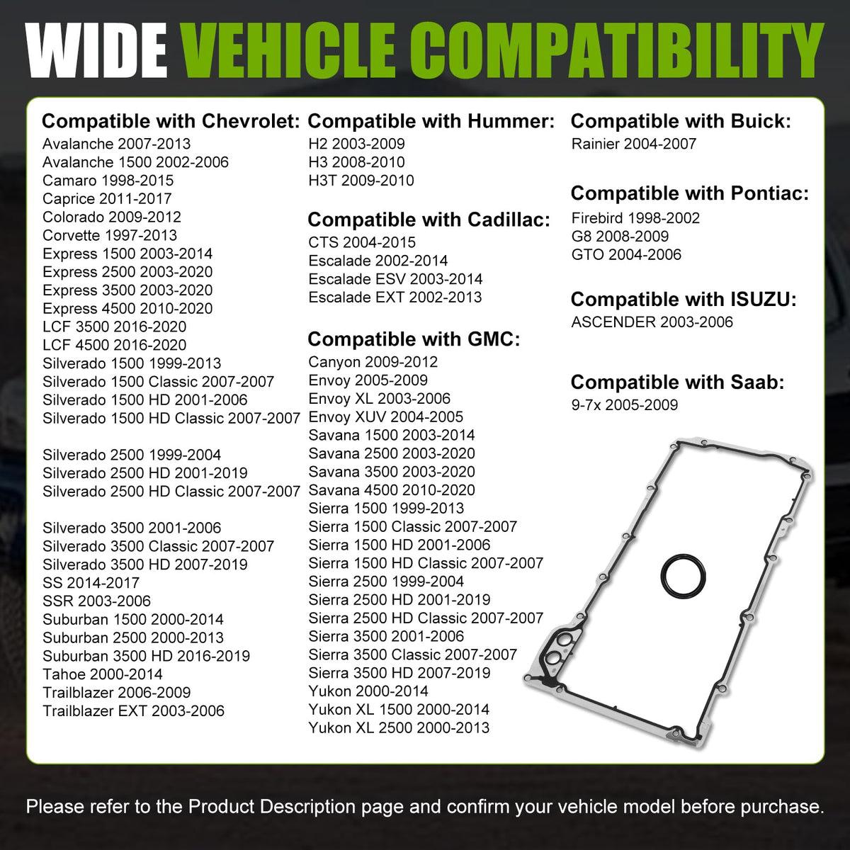 MCCKLE kit contents laid out showing included parts for complete repair
