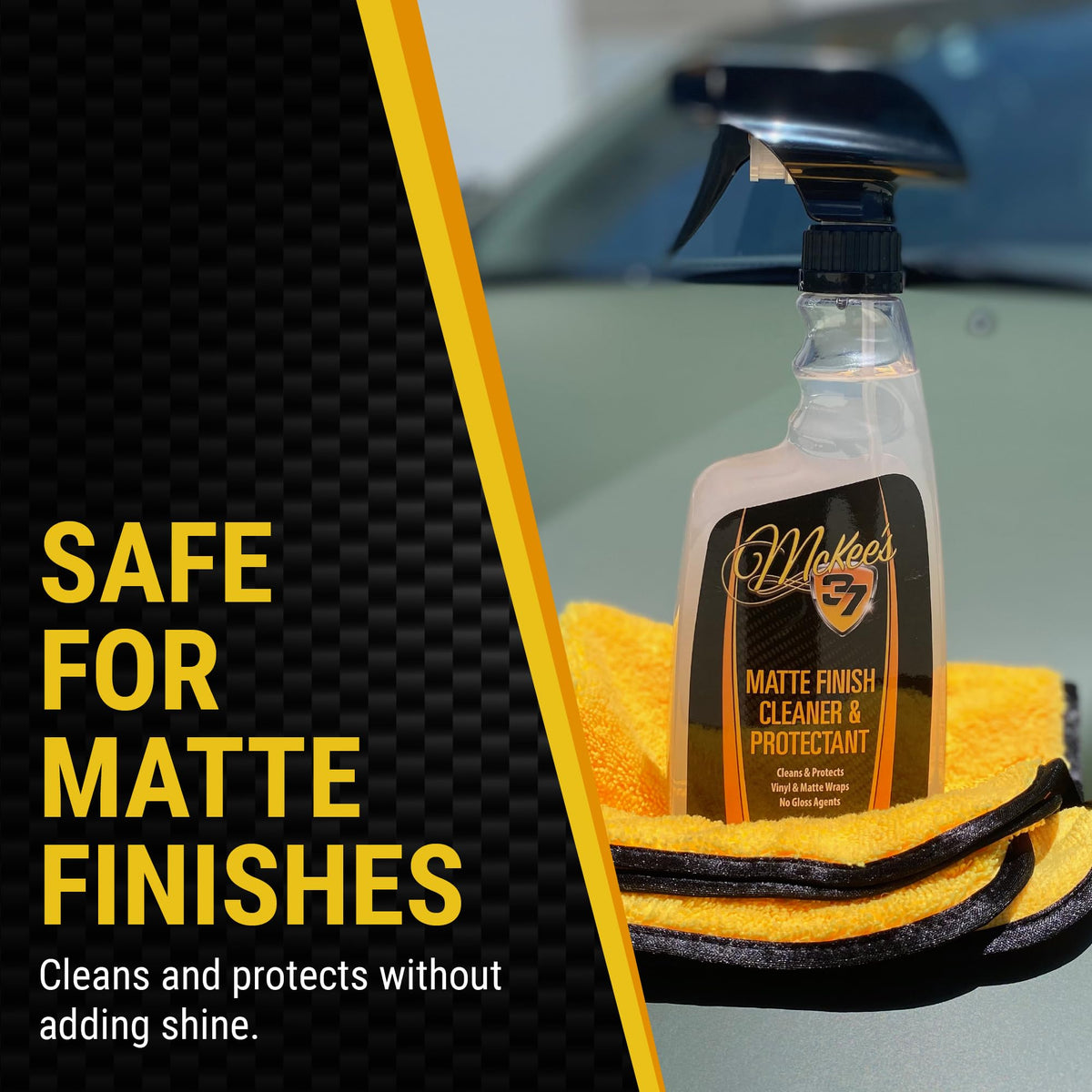 McKee's 37 closeup spray nozzle giving precise, controlled application