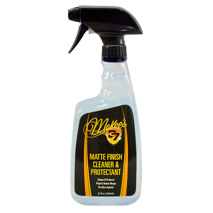 McKee's 37 front spray bottle showing label and application benefit
