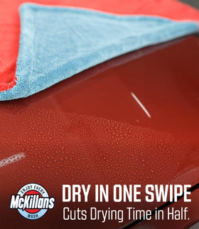 McKillans close-up twisted-loop microfiber texture highlighting high absorbency