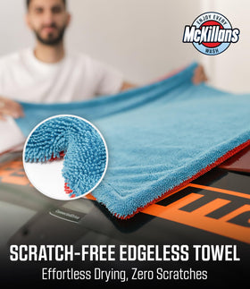 McKillans edgeless finish detail reducing scratch risk and protecting paint
