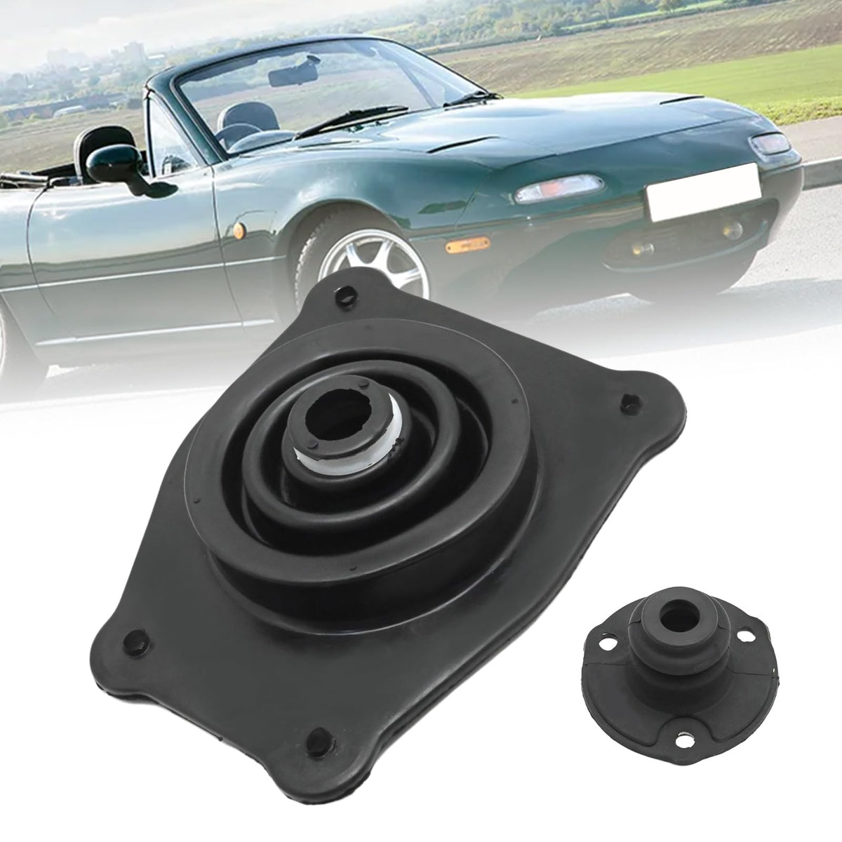 MDEOOSKY installed in Miata interior improving cabin appearance