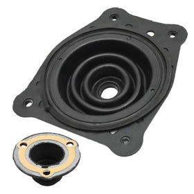 MDEOOSKY boot mounted on lever showing precise fit and protection