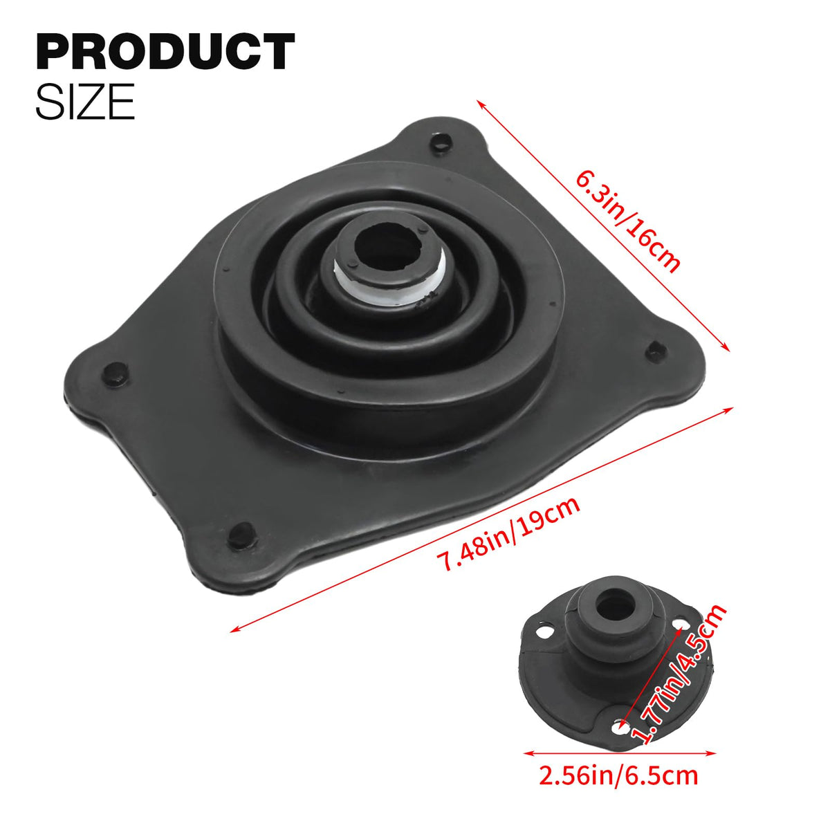 MDEOOSKY size comparison demonstrating compact, correct dimensions