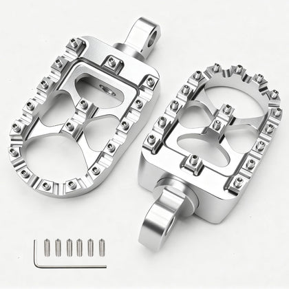 MDPROMCP front view foot peg showing sleek profile and strong support