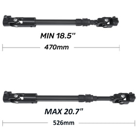 MDRIVEASY close-up of U-joint highlighting precision for smoother steering