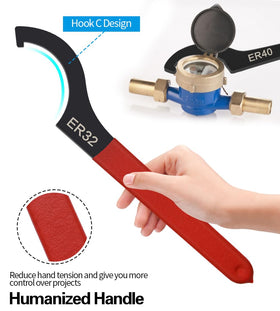 Mdvora wrench engaging a car coilover showing controlled adjustment and fit