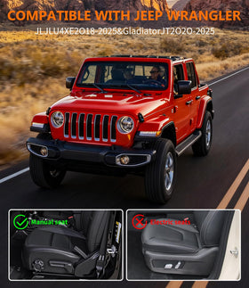 MEALAM installed on Jeep driver door showing tidy storage and easier access