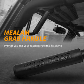 MEALAM close-up of rubber grip for improved comfort and anti-slip hold