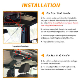 MEALAM handle in use on trail, provides steady support over bumps