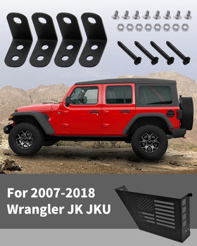 MEALAM door box in Jeep interior on road enhancing cabin organization