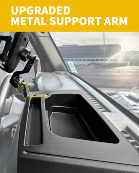 MEALAM close-up of metal support rod highlighting durable construction and rigidity
