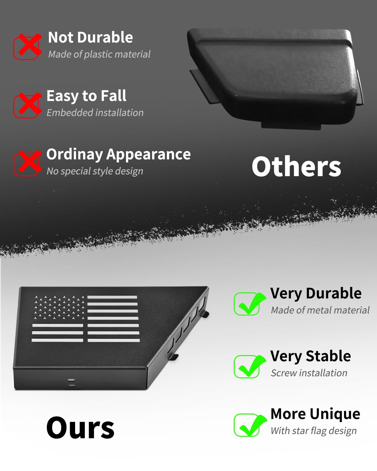 MEALAM side view showing pocket depth to secure larger items